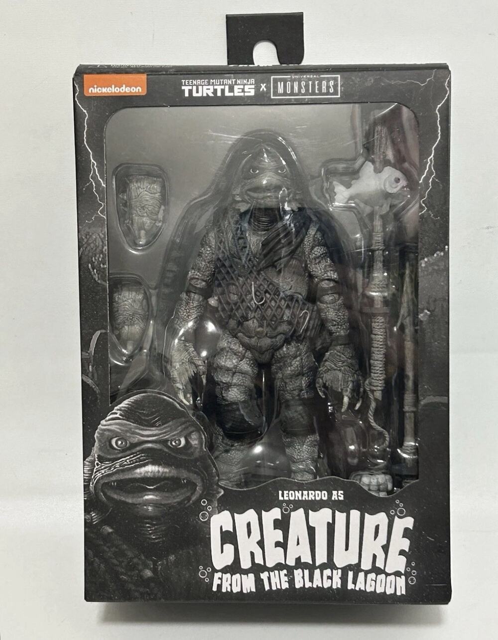 NECA Monsters x TMNT Leonardo As Creature from the Black Lagoon 2025 Free Ship